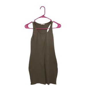 CT555 Active Basic ladies Olive Green Stretch Tank Top M
